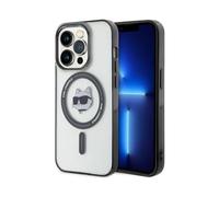 Custodia Karl Lagerfeld KLHMP15XHCHNOTK IML Choupette's Head MagSafe Transparent - iPhone 15 Pro Max