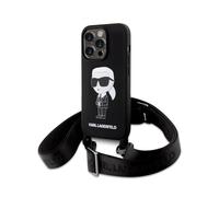 Karl Lagerfeld Custodia Per Telefono Klhcp15xscbsknk Iphone 15 Pro Max 6.7 Crossbody Silicone Ikonik