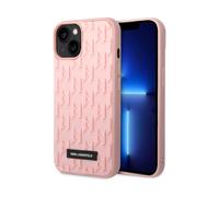 Custodia Karl Lagerfeld Monogram 3D, rosa - iPhone 14 Plus