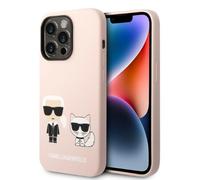 Custodia Karl Lagerfeld per iPhone 14 Pro Max MagSafe rosa - Nouvo