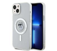 Custodia Karl Lagerfeld per iPhone 15 Plus 6,7 trasparente custodia rigida IML Choupette MagSafe - Nouvo