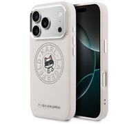 Custodia Karl Lagerfeld Point & Choupette Sketch MagSafe per iPhone 17 Pro, rosa - Nouvo