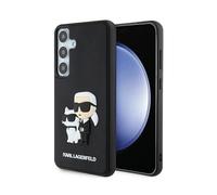 Custodia Karl Lagerfeld Saffiano Karl & Choupette, nero - Samsung Galaxy S24