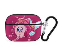 Custodia Kirby compatibile con AirPods Pro, design da donna, supporta la ricarica wireless.