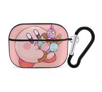 Custodia Kirby compatibile con AirPods Pro, design da donna, supporta la ricarica wireless.