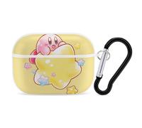 Custodia Kirby compatibile con AirPods Pro, design da donna, supporta la ricarica wireless.