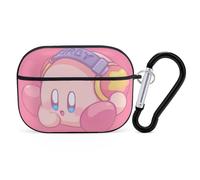 Custodia Kirby per AirPods Pro - Design carino per donne, compatibile con AirPods Pro di prima, seconda e terza generazione, supporta la ricarica