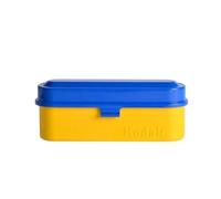 Kodak Film Case - 5 rotoli di pellicola da 35 mm, compatta, in acciaio, per ordinare e proteggere i rotoli di pellicola (Blu) (pellicola non inclusa)