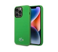 Custodia Lacoste Cover posteriore in silicone verde - iPhone 14 Pro Max
