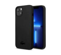 Lacoste LCHCP13SSK - Custodia rigida in silicone per iPhone 13 Mini da 5,4", colore: Nero