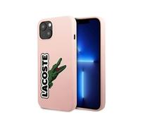 Custodia Lacoste Silicone Croc Logo Rosa - iPhone 13