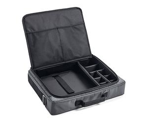 CUSTODIA LAPTOP B&W INTERNATIONAL TEX.210.RPD - Custodia morbida per notebook in poliestere, grigio, 9,8 L