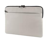 CUSTODIA LAPTOP TUCANO UNI14 GOMMO GREY - a tasca 14, impermeabile, tasca frontale, Per Computer e laptop da 14 ", Dimensioni: A 255 mm, P 20 mm, L 360 mm, Grigio