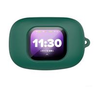 Custodia leggera in silicone per auricolari Cleer ARC6 che offre un efficace assorbimento degli urti e l'esclusione della polvere (verde scuro)