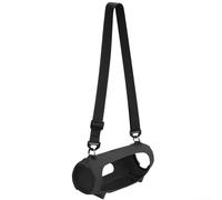 Custodia leggera in silicone per JBL Charge 5 perfetta per avventure all'aria aperta (nero)