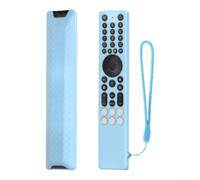 Custodia leggera in silicone per telecomando TCL RC833A, con impugnatura antiscivolo e accessibilità, colore: blu
