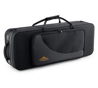 Custodia Leggera Lechgold per Sax Tenore - Lightcase per tutti i sax tenore comuni - Imbottitura termica - Tasca esterna - Set zaino - Scomparti separati per S-bow, bocchino e accessori - Nero