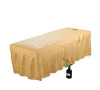 Custodia Lettino Massaggio Portatile 1 pezzo di fodera for lettino da massaggio, solo for salone bellezza, lenzuolo, telo completo for SPA(Color 4,Round60*175)