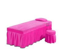 Custodia Lettino Massaggio Portatile 1 pezzo di fodera for lettino da massaggio, solo for salone bellezza, lenzuolo, telo completo for SPA(Color 17,70 * 190 cm)