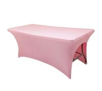 Custodia Lettino Massaggio Portatile Copriletto for ciglia Lenzuola di bellezza Tavolo elastico Estensione ciglia estensibile Lenzuolo for salone cosmetico professionale con foro(Pink-Put Your Legs)