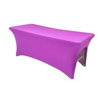 Custodia Lettino Massaggio Portatile Copriletto for ciglia Lenzuola di bellezza Tavolo elastico Estensione estensibile Lenzuolo for salone cosmetico professionale con foro(Purple-Put Your Legs)