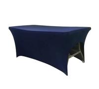 Custodia Lettino Massaggio Portatile Copriletto for ciglia Lenzuola di bellezza Tavolo elastico Estensione estensibile Lenzuolo for salone cosmetico professionale con foro(Dark blue-Put Your Legs)