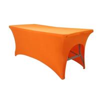 Custodia Lettino Massaggio Portatile Copriletto for ciglia Lenzuola di bellezza Tavolo elastico Estensione estensibile Lenzuolo for salone cosmetico professionale con foro(Orange-Put Your Legs)