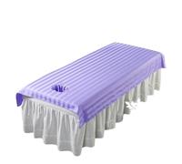 Custodia Lettino Massaggio Portatile Lenzuola for letto di bellezza, copriletto for spa e massaggi, lenzuola con/senza fori(Color 5,115x200 no hole)