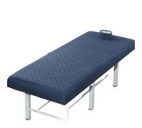 Custodia Lettino Massaggio Portatile Lenzuolo con angoli for lettino da massaggio for salone di bellezza spesso foro aperto(Color 2,190x70CM)
