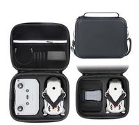 Custodia Lito 1/Lito X1, borsa da trasporto portatile da viaggio per DJI Lito RC-N3 accessori combinati a due batterie con guscio rigido antiurto custodia protettiva per drone con tracolla, Nero