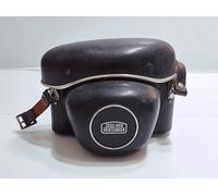 Custodia Macchina fotografica vintage ZEISS IKON VOIGTLANDER in pelle Nero