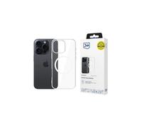 Custodia MagCase trasparente 3mk per Apple iPhone 16 Pro.