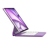 Custodia magica per iPad Air 11" M2 2024, iPad Pro 11 4a/3a/2a/1a generazione, custodia magnetica con trackpad multi-touch, supporto galleggiante, tastiera retroilluminata arcobaleno per iPad Air 5a
