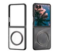 Custodia magnetica DUX DUCIS per Samsung Z Flip 7/Z Fold 7, cover trasparente antiurto, protezione antigraffio e sottile