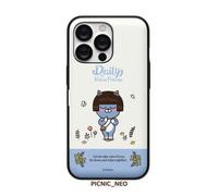 Custodia magnetica giornaliera Kakao Friends per Galaxy S22 S21 S20 Plus Ultra