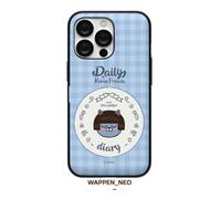 Custodia magnetica giornaliera Kakao Friends per Galaxy S22 S21 S20 Plus Ultra