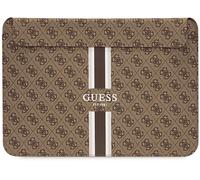 Guess Custodia per Laptop GUCS14P4RPSW 14" magnetica marrone con strisce stampate 4G
