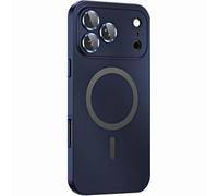 Custodia Magnetica In Alluminio Per IPhone 17 Pro Max/17 Pro/17 Air/17 - Compatibile Ricarica Wireless, Protezione Fotocamera Completa E Anti-graffio(Blue,Air)