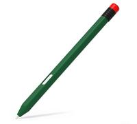 Custodia magnetica in silicone per Galaxy Tab S11/S11 Ultra Pen, con impugnatura antiscivolo per una conservazione sicura, custodia per stilo antiscivolo, portapenne magnetico per tablet (verde)