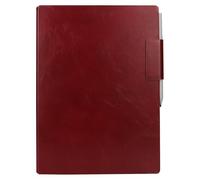 Custodia Magnetica in Vera Pelle per reMarkable Paper Pro Tablet da 11.8 Pollici 2024, Sottile e Leggera libro Folio Cover Protettiva Case - Vino