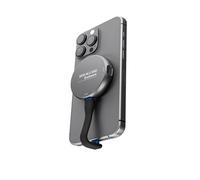 Custodia magnetica M.2 2230 NVME per iPhone 15/16 Pro Max, USB C 3.2 Gen2 10Gbps a NVMe, ricarica PD da 100 W, custodia SSD esterna in alluminio per Android/iPad/MacBook (grigio rotondo)