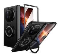 Custodia magnetica per Honor Magic V6 5G, con funzione di supporto ad anello a 360°