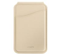 Custodia magnetica per iPhone UNIQ Coehl Esme con specchio color crema