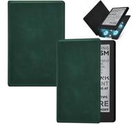 Custodia magnetica per lettore eBook Xteink X3 Pocket E-Ink da 3,7" (verde) | Ultra sottile, leggero, copertura in pelle, chiusura magnetica, foro di ricarica riservato