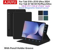 Custodia magnetica per Samsung Galaxy Tab S10 + S10 Plus S10 Ultra Smart Book Cover Folio per Samsung Tab S7 S8 S9 FE Plus Custodie con supporto