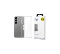 Custodia magnetica trasparente 3mk per Samsung Galaxy S25+