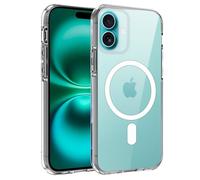 Custodia magnetica trasparente e fantastica per iPhone 16 Plus