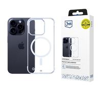 Custodia MagSafe 3MK per iPhone 14 Pro Max, colore nero.