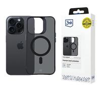 Custodia MagSafe 3MK per iPhone 15 Pro, nera