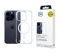Custodia MagSafe 3MK per iPhone 16 Pro Max, colore nero